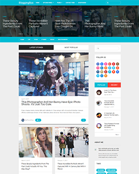 BloggingBox – MultiPurpose WordPress Blogging Theme For Professional Bloggers